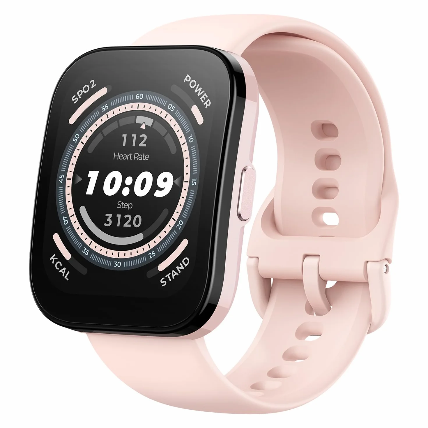 Amazfit Bip 5, 46 mm, Smartwatch, Schermo grande, chiamate Bluetooth, Alexa, GPS, durata della batteria di 10 giorni, fitness tracker con frequenza cardiaca, monitoraggio dell'ossigeno nel sangue