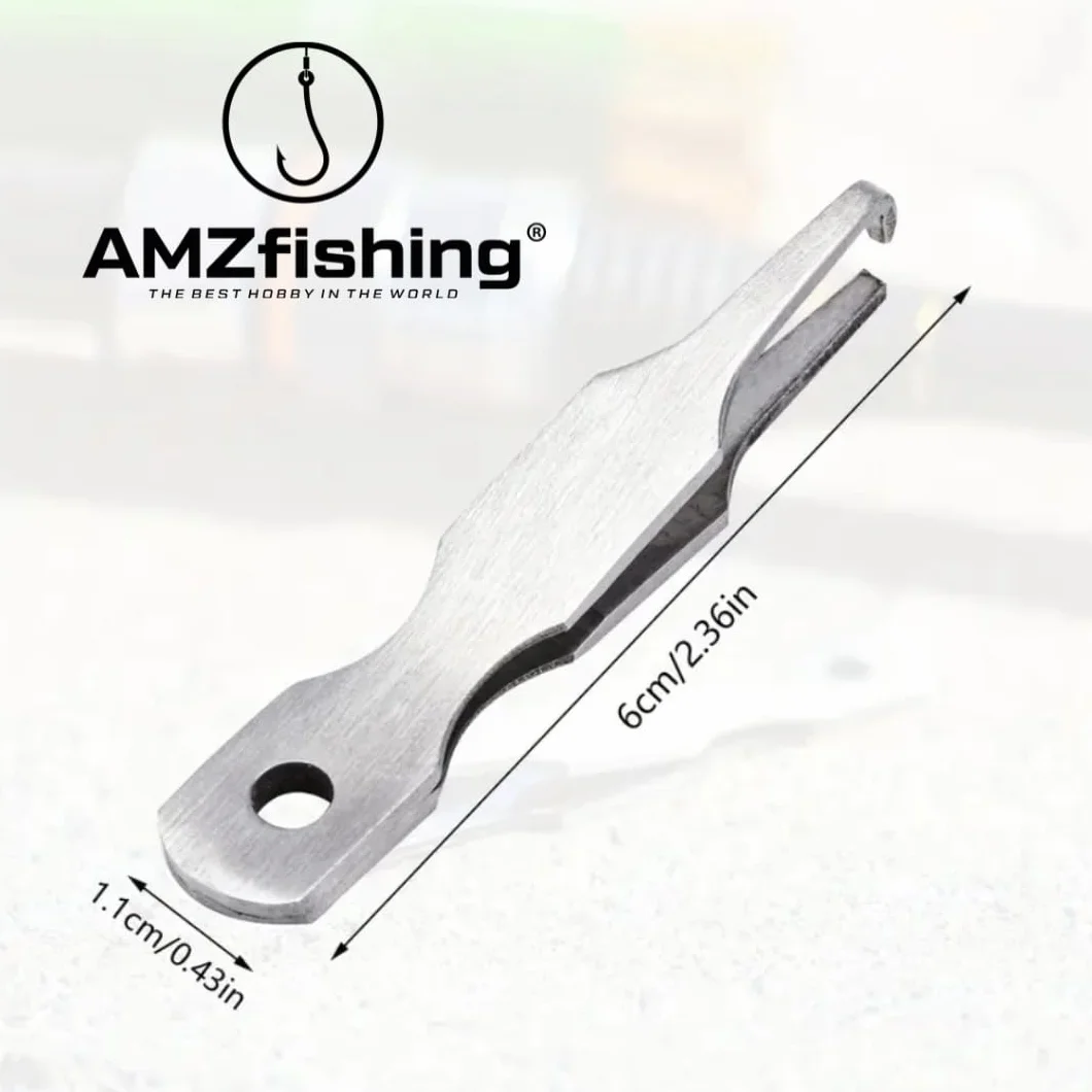 AMZfishing Pinza Split Ring per Pesca Apri Anellini Professionale