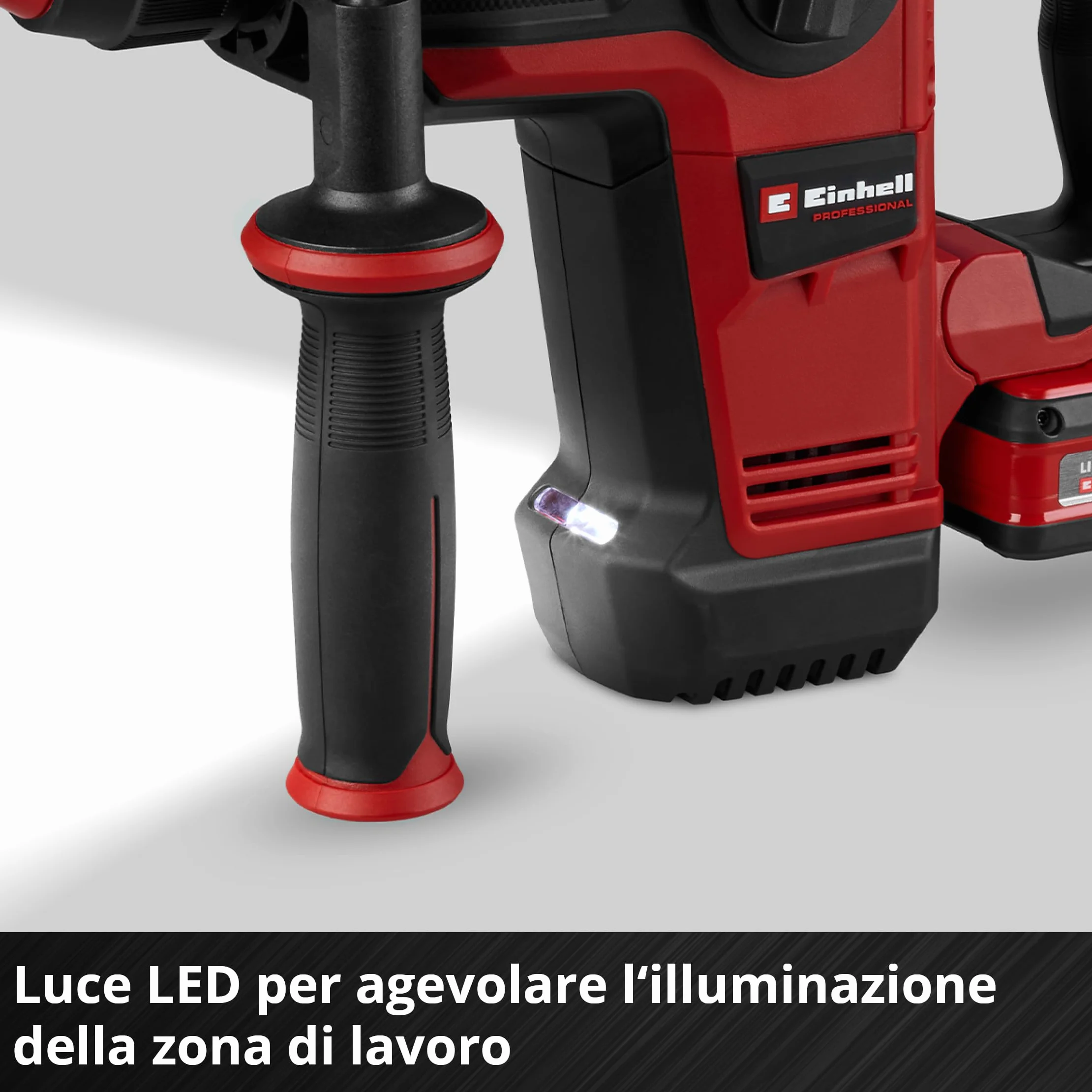 Einhell Professional Tassellatore TP-HD 18/28 Li BL 18 V Brushless 3 J SDS-plus 4 funzioni Power X-Change