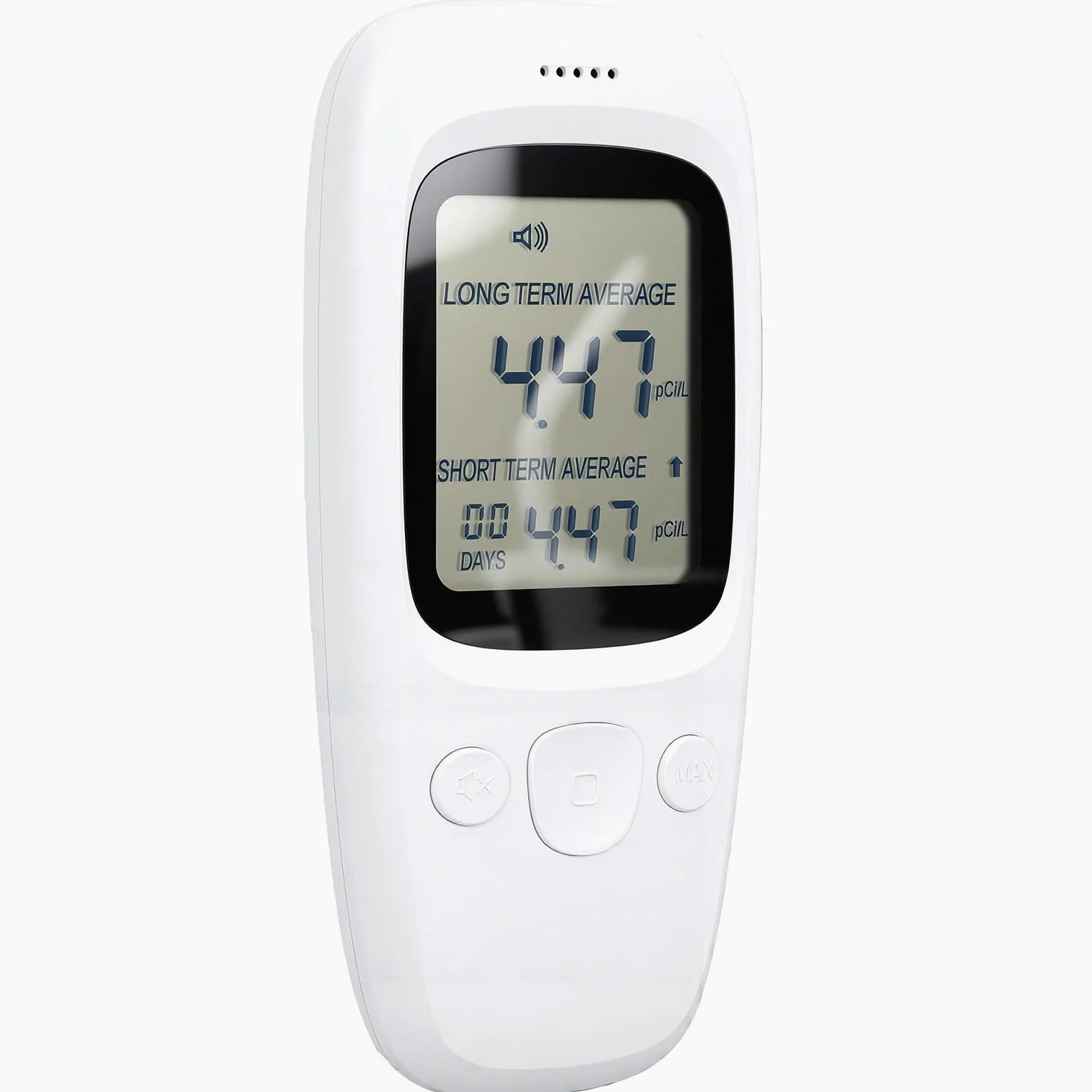 GOWENIC Rilevatore di Radon Portatile 0-270pCi/L Monitor Digitale del Livello di Radon per Casa, Seminterrato, Ufficio, Tester di Gas Ad Alta Precisione con Display LCD, Test a Doppia modalità,