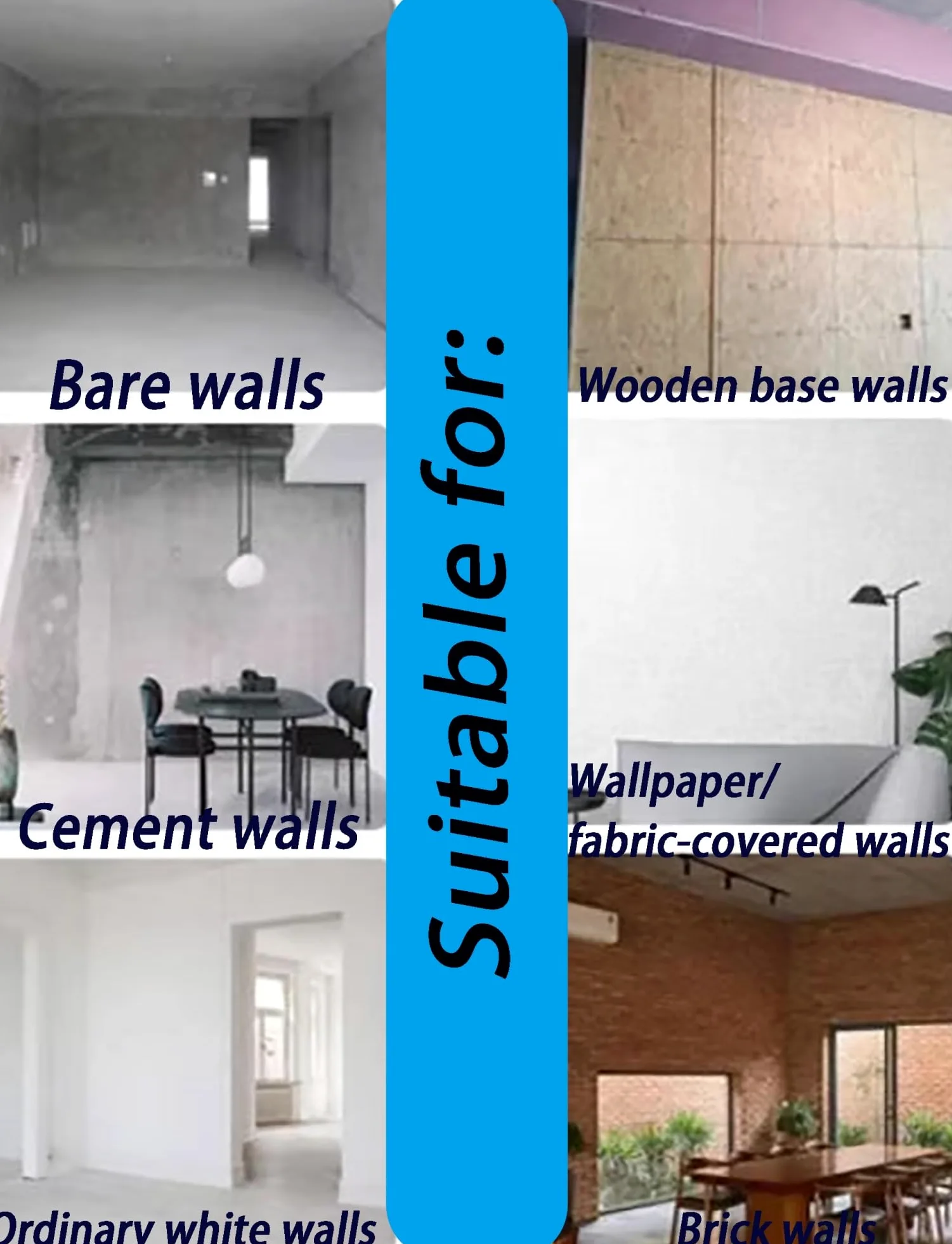 Pannello murale in pietra sintetica, rivestimento decorativo leggero in PU per pareti interne/esterne, design imitazione roccia di fiume