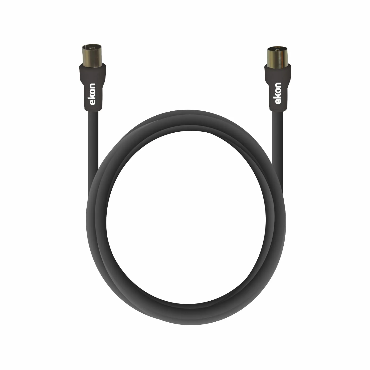 Ekon cavo antenna TV, cavo antenna, maschio femmina, 1.8 metri, 75 dB, per TV, smart TV, decoder, digitale terrestre