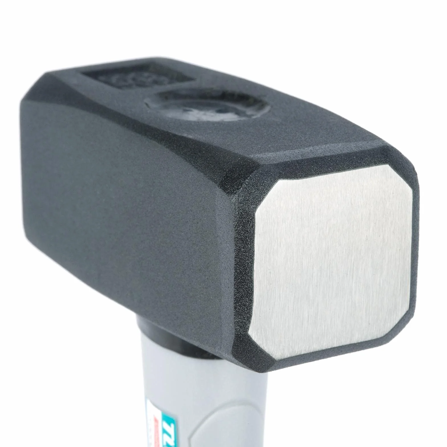 TOTAL Mazza in Acciaio 1500 g Testa in Acciaio al Carbonio Forgiato Manico in Fibra Ergonomico