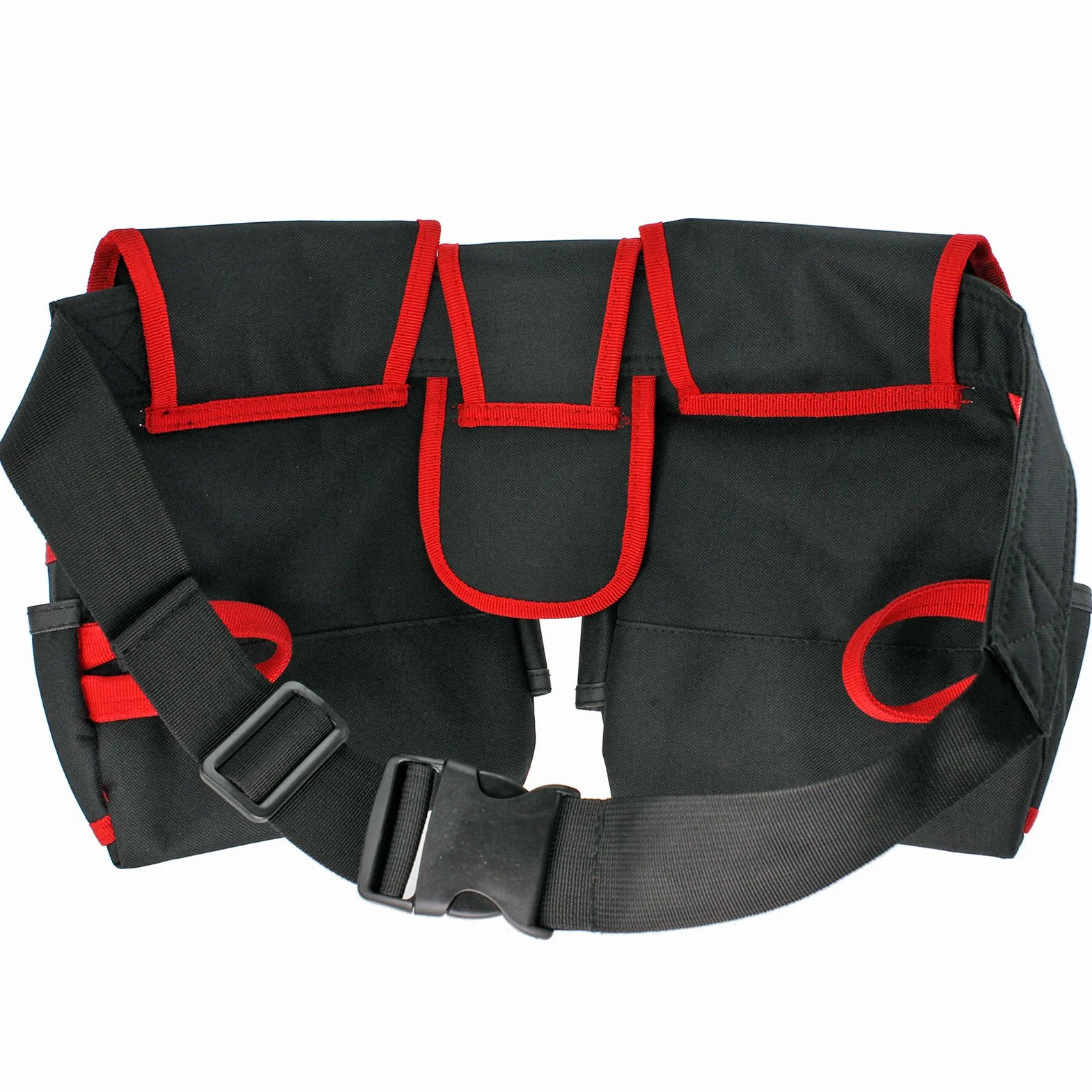 Cintura Doppia Resistente 20 Tasche Attrezzi Falegname Marsupio Chiodi