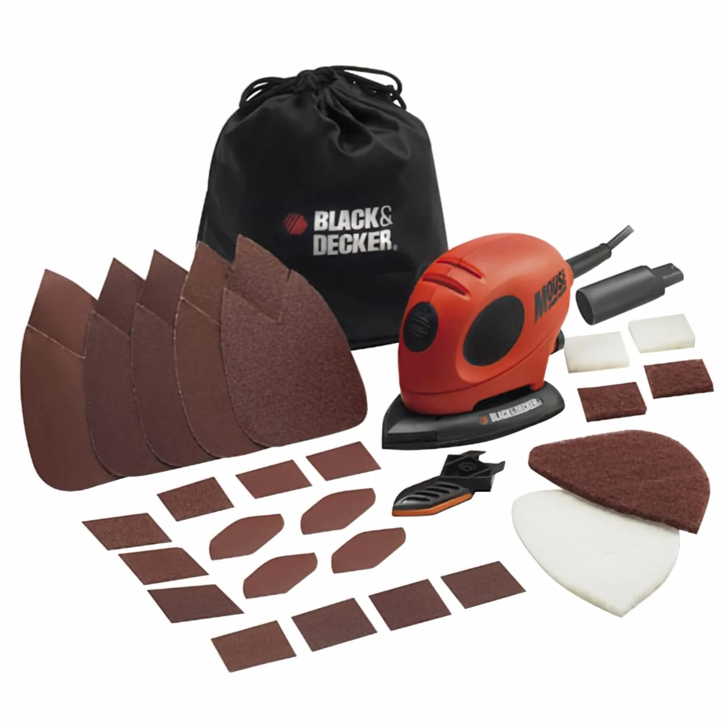 BLACK+DECKER Levigatrice Mouse Multifunzione