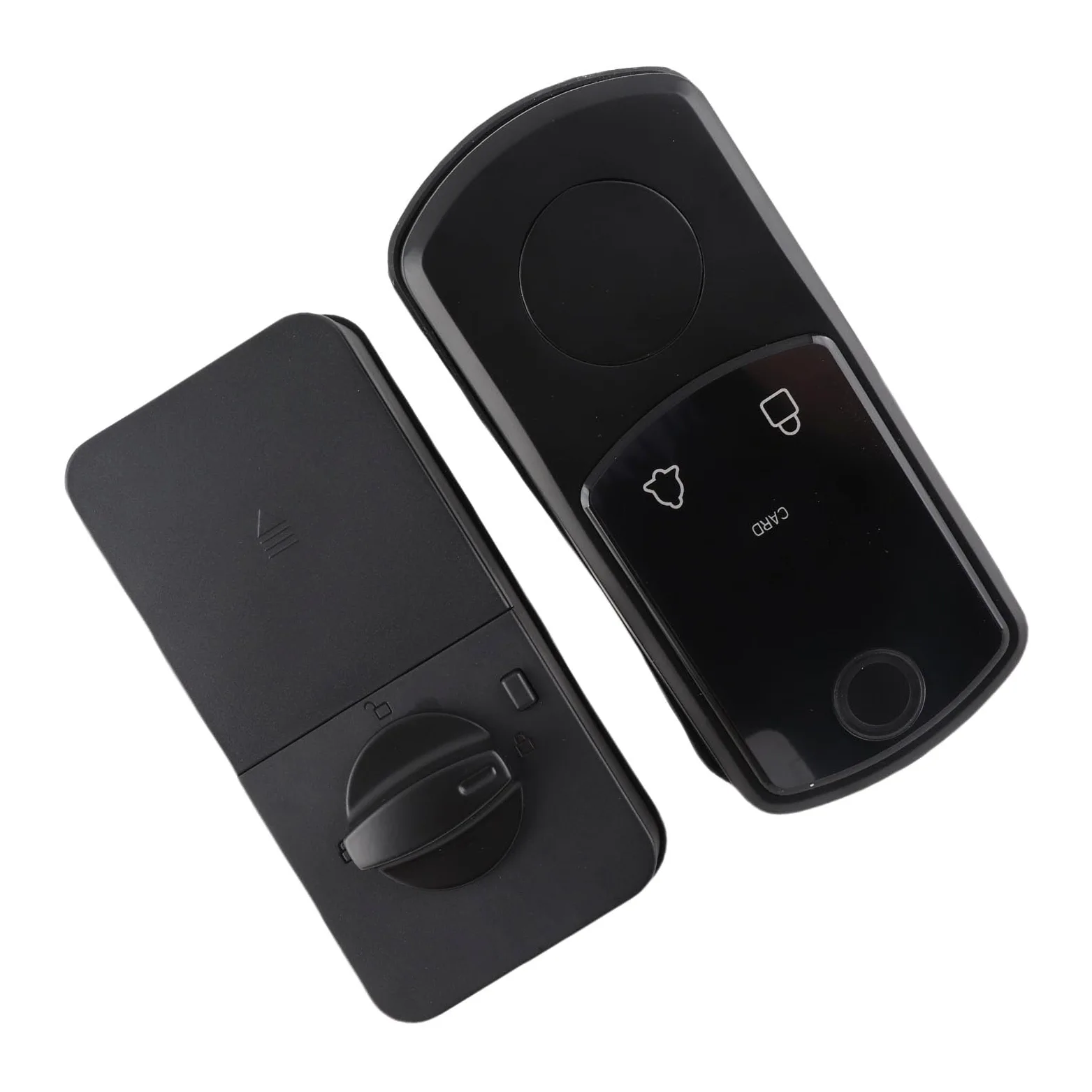 Catenaccio Elettronico con Serratura Digitale Smart Lock con Chiave di Blocco Automatico Password Password Impronta Digitale, Ideale per Porte di Casa, Ufficio, Appartamento e Hotel