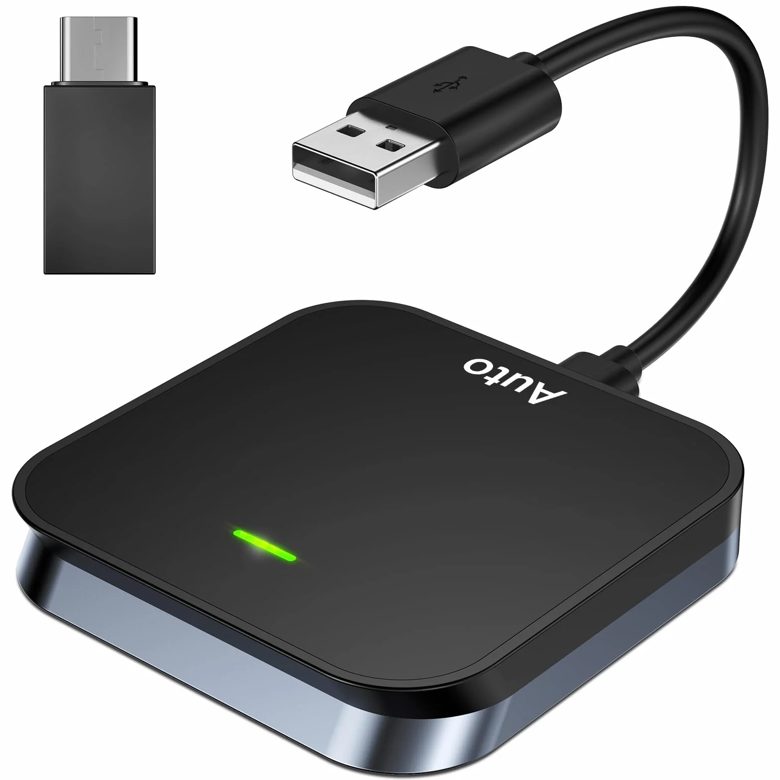 Volam Adattatore Wireless per Android Auto, Converti Wired in Wireless, Plug & Play Senza Latenza Per A-ndroid 11+, dal 2016 al 2020