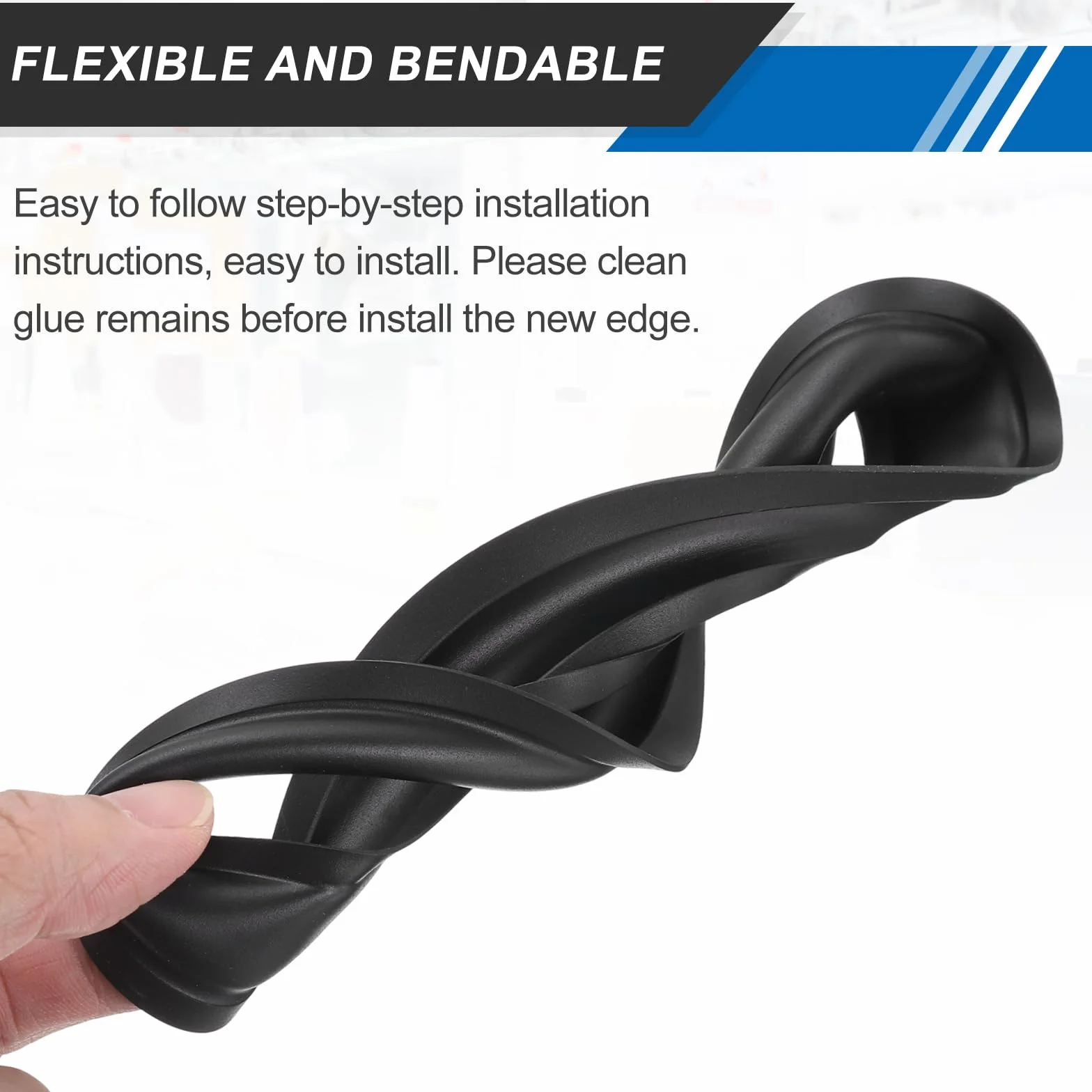 QUARKZMAN 4 Pezzi Anelli Di Gomma Per Altoparlante Da 4.5 Pollici 117x75mm (IDxOD) Anelli Per Subwoofer Forati Pezzi Di Ricambio Per Riparazione Altoparlanti O DIY, Nero