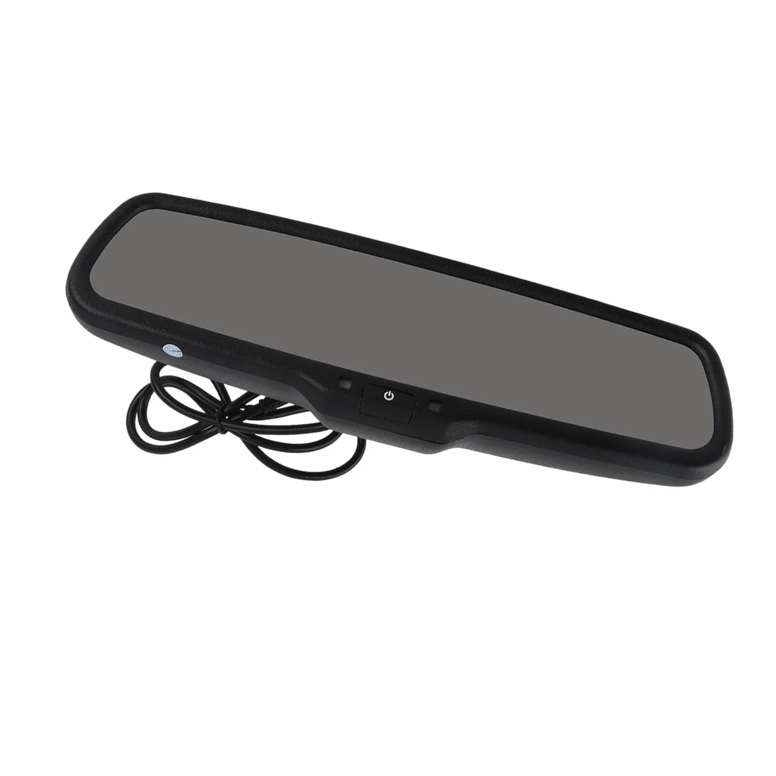 Monitor per specchietto retrovisore per Auto, Schermo da 4,3 Pollici con oscuramento Automatico retrovisore per specchietto retrovisore Monitor per retrovisore con Menu OSD per Telecamera retromarcia