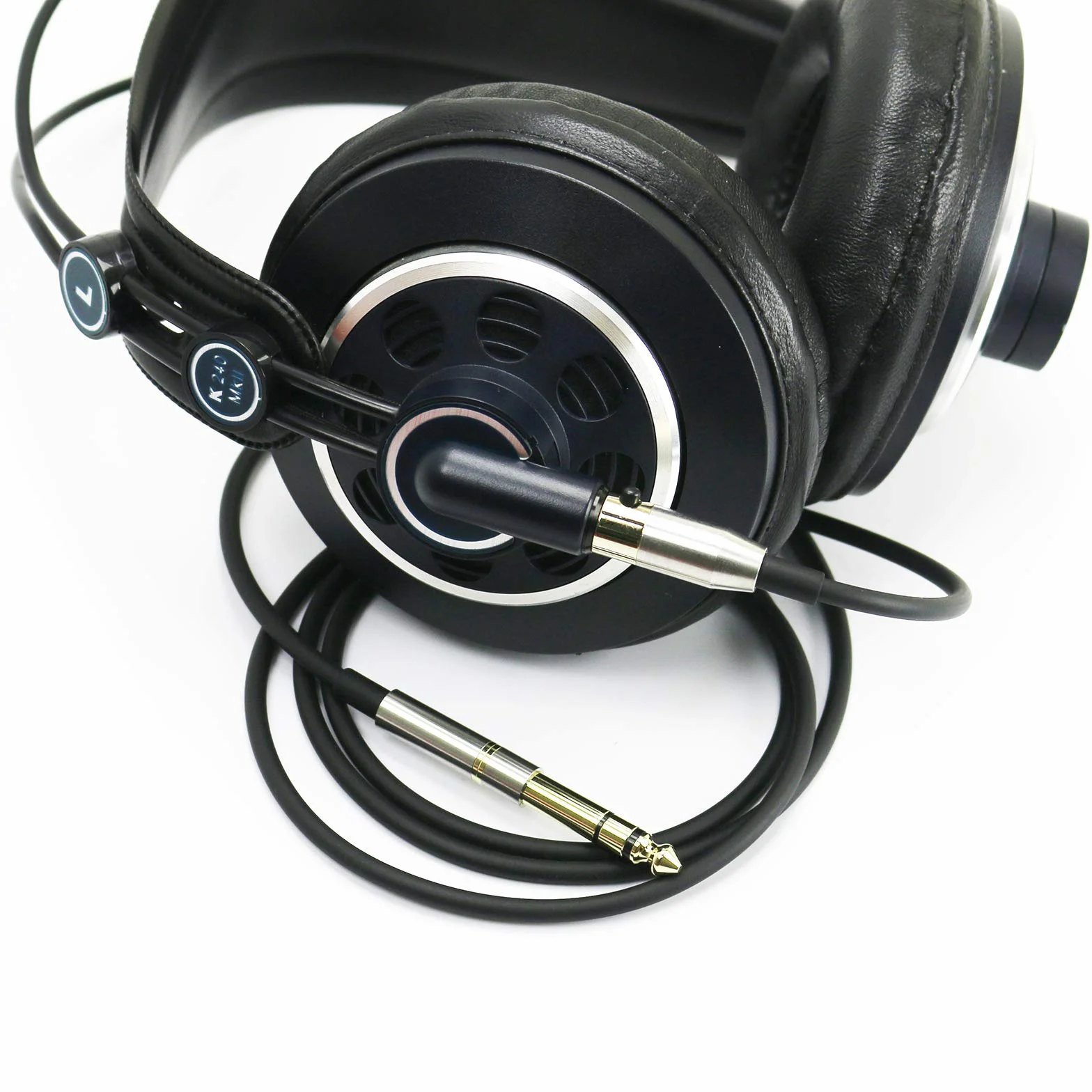 Cavo di aggiornamento audio di ricambio compatibile con AKG K240, K240S, K240MK II, Q701, K702, K141, K171, K181, K271s, K271 MKII, M220, Pioneer HDJ-2000, cuffie da 1,2 metri