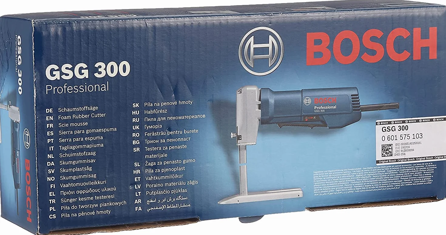 Bosch Professional Gsg 300 Tagliagommapiuma 300 Mm 350 Watt
