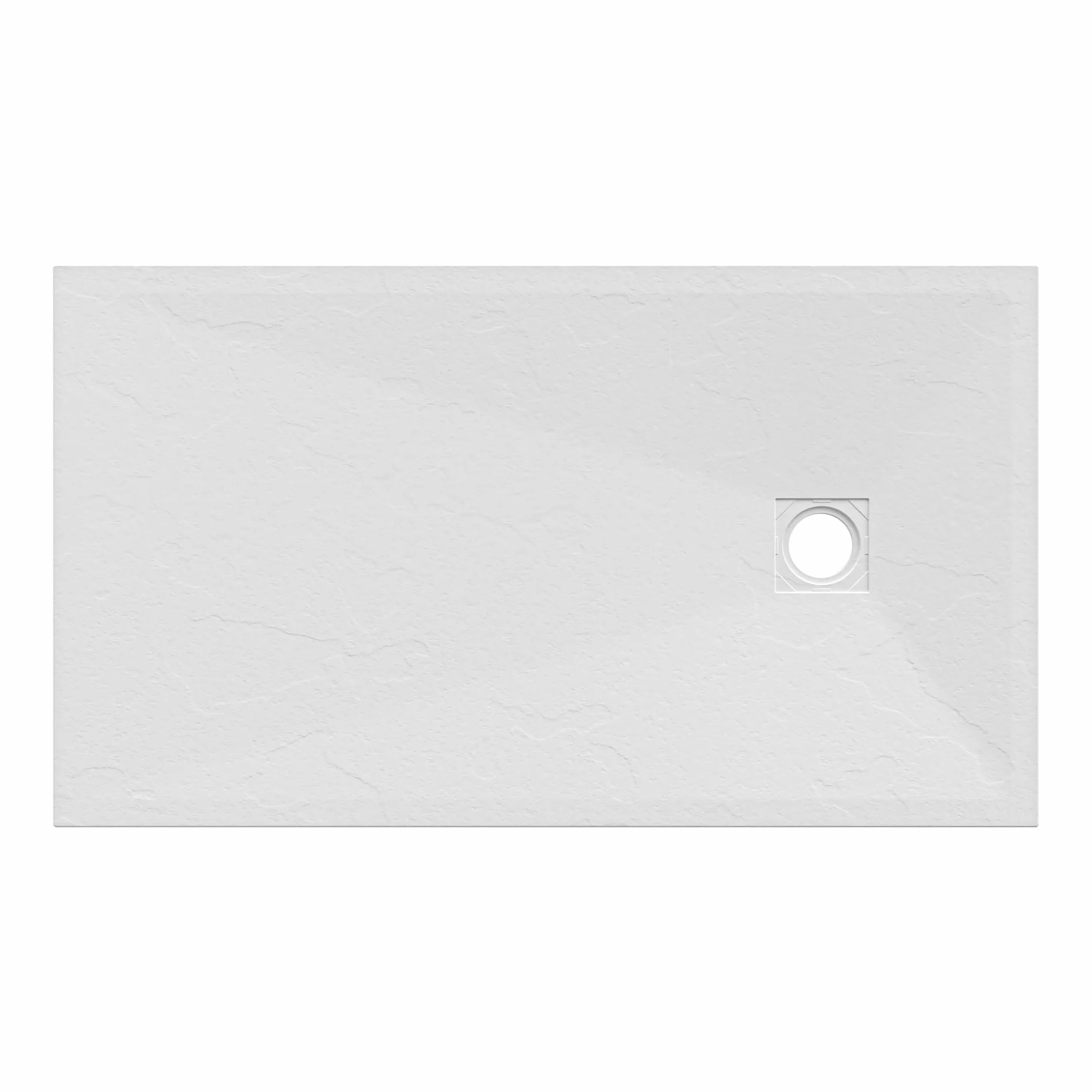 Piatto Doccia Marmoresina Bianco Antiscivolo 90x170 h3cm Effetto Pietra