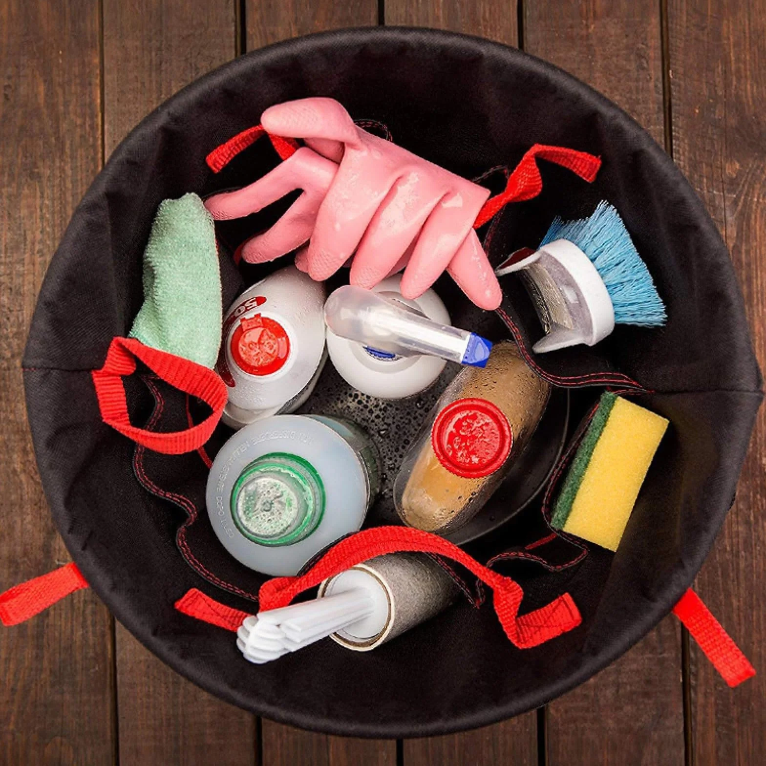 Secchiello per Attrezzi Borsa, Utensili Secchio Organizer, Secchio Tela Porta Utensile e Organizzatore, Organizer per Attrezzi Secchio per Attrezzi, Borsa Porta Attrezzi, Custodia per elettricista