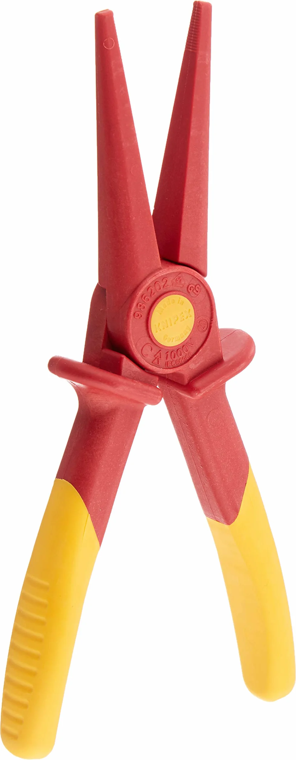 KNIPEX Pinza prensile con becchi piatti, isolante, 98 62 02