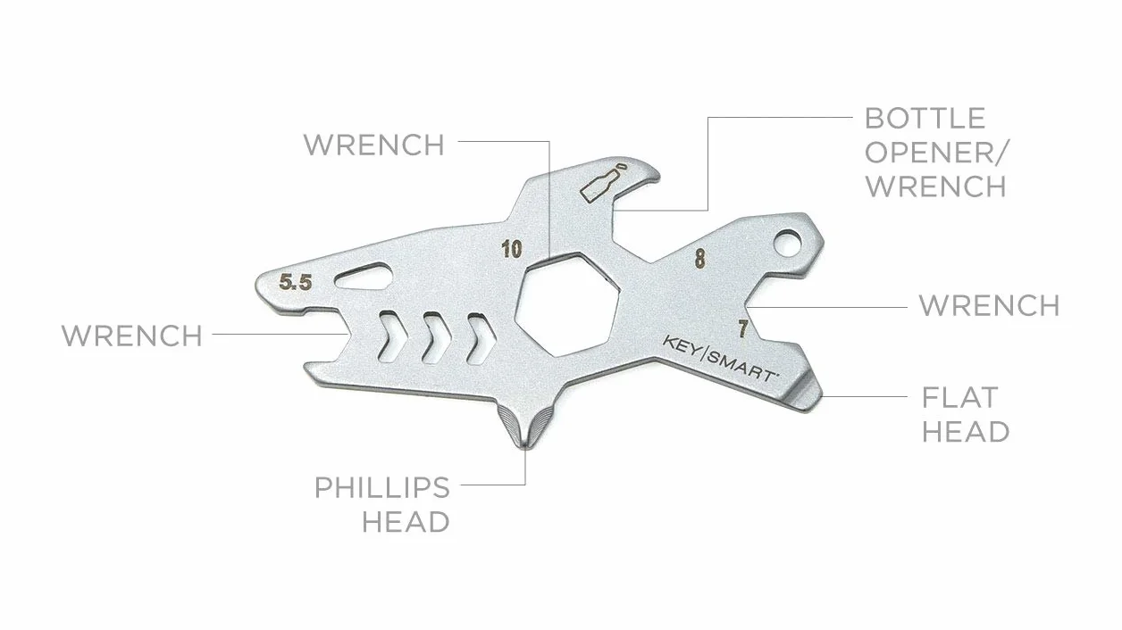 KeySmart AllTul Shark Strumento multifunzione