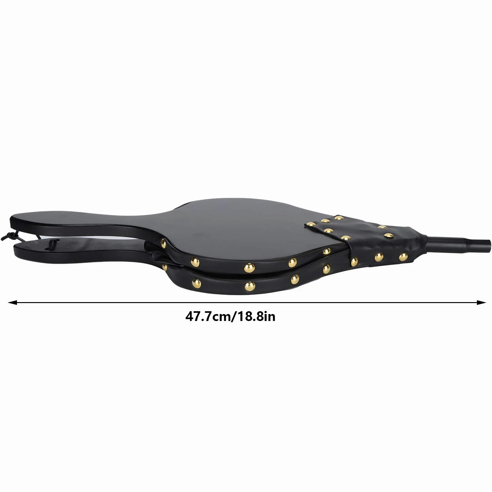 Soffietto per Camino, Soffiatore Manuale in Pelle per Camino, Soffiatore per Camino in Legno per Barbecue Cucina all'aperto Campeggio con Manico Lungo Strumenti per Camino