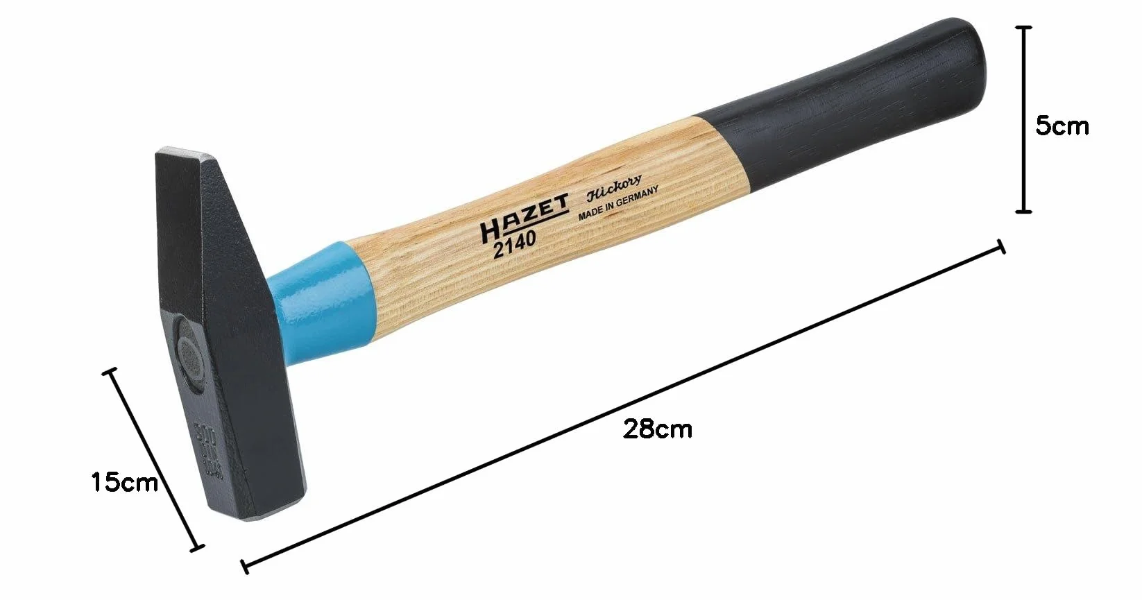 Hazet 2140-20 Martello Per Meccanica Bluguard, Lunghezza 280 mm