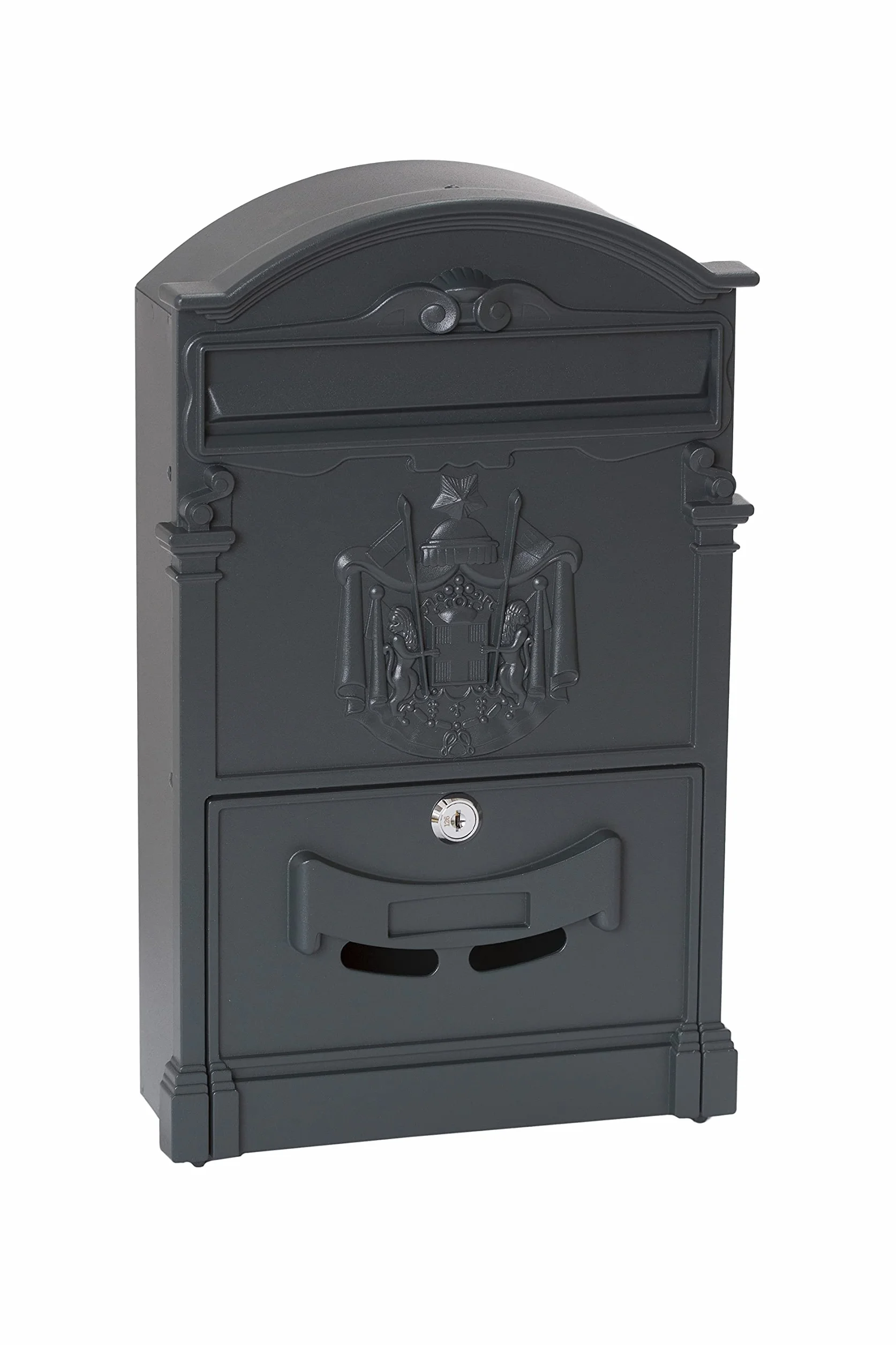 ARREGUI Residencia D-2151/GA Cassetta Postale Individuale in Alluminio, Grigio antracite, DIN A4