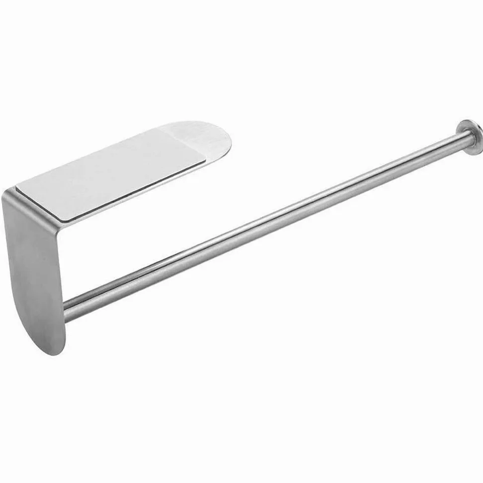 NEECS Accessorio per Carta da Cucina Portarotolo da Parete Portarotolo per Carta igienica Portarotolo per Accessori per Asciugamani in Tessuto da Bagno in Acciaio Inossidabile