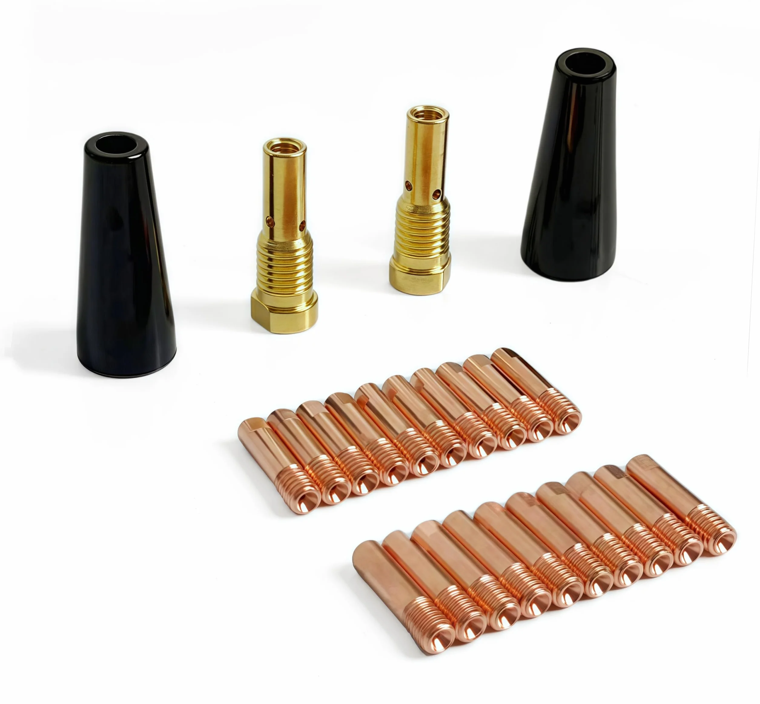Set di 24 pezzi accessori per saldatura MIG MAG AK14 MB14 0,8 mm M6