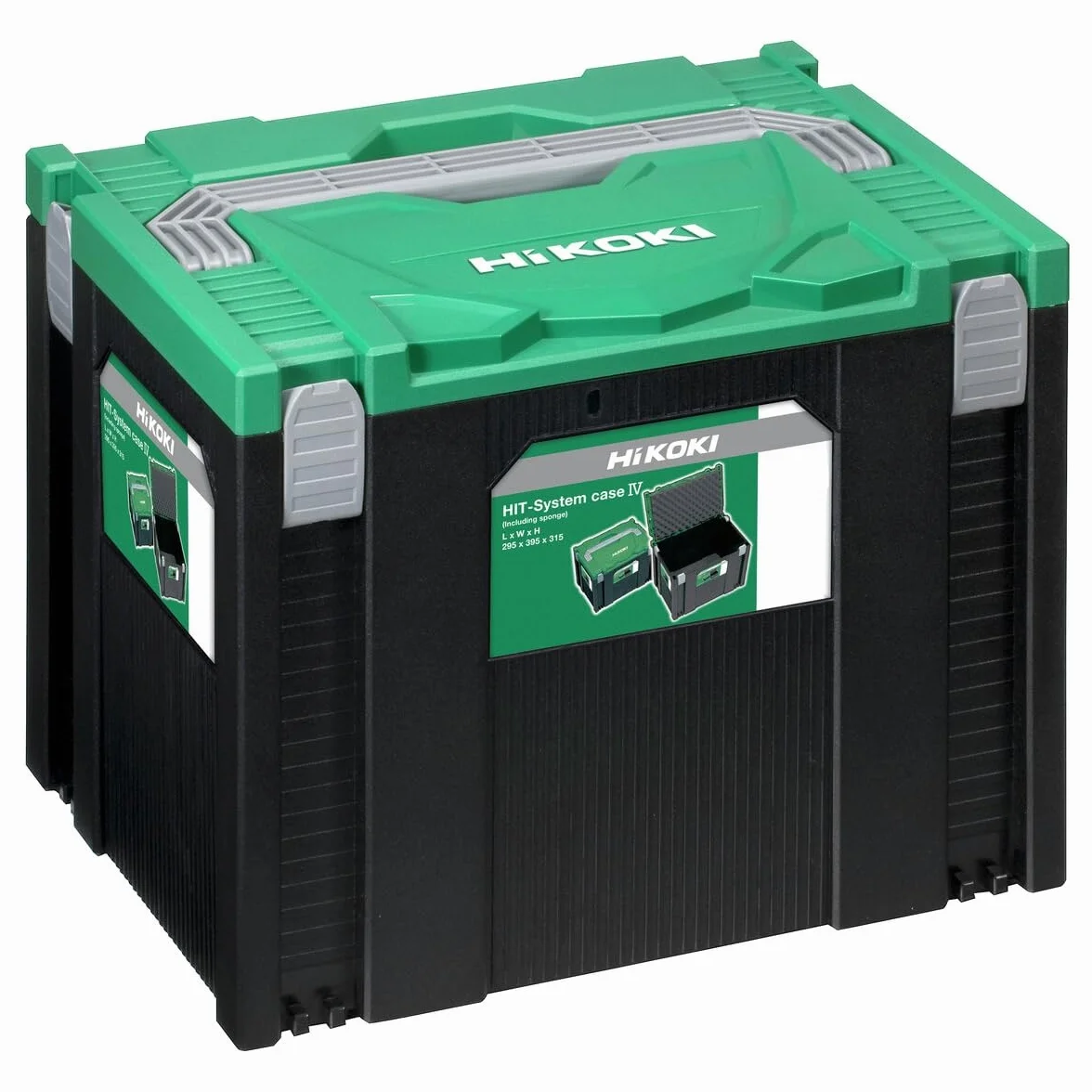 Hikoki 402541 Cassetta degli attrezzi Nero, Verde