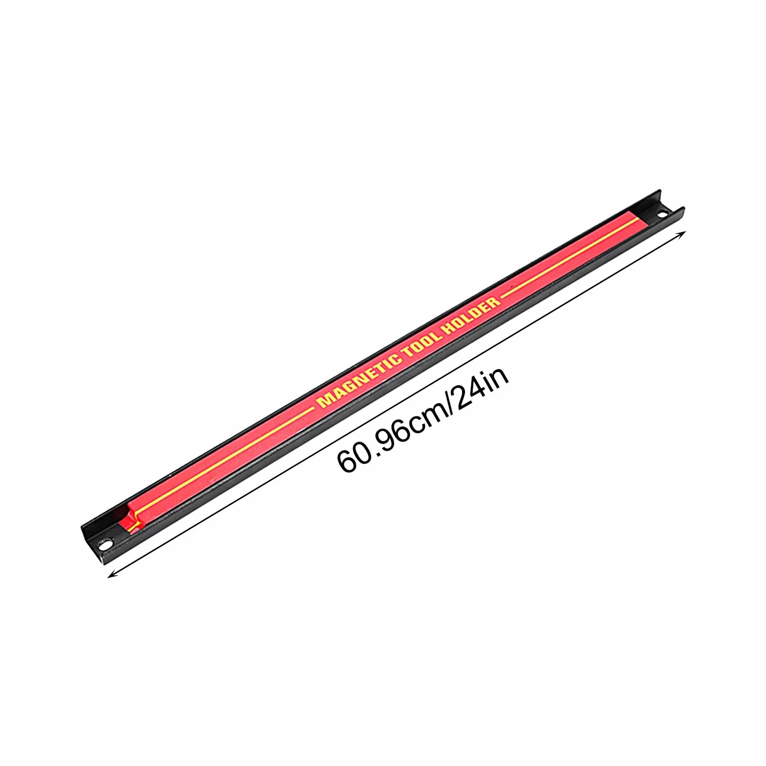Barra portautensili magnetica | Portautensili di grande capacità | Portautensili antiruggine | Organizer per attrezzi di riparazione auto, organizer per attrezzi da officina, garag