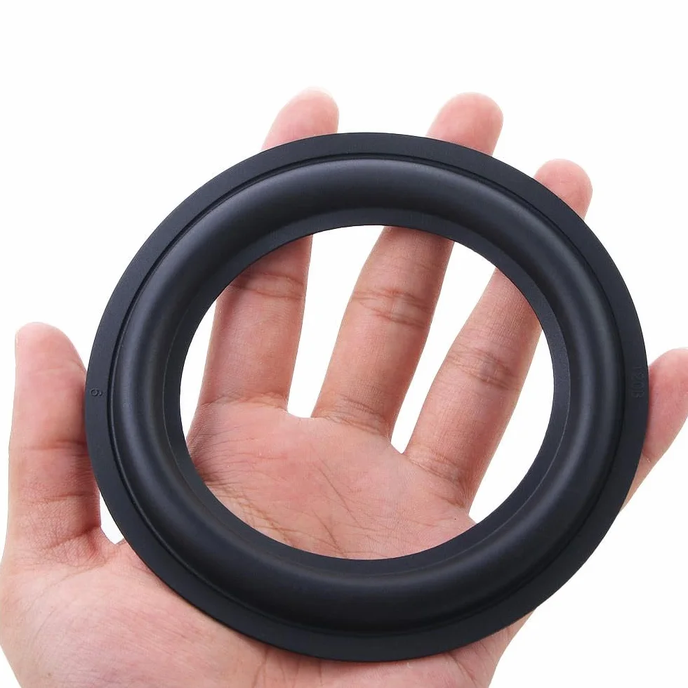 Anello di riparazione per altoparlanti pieghevole, parti di riparazione in gomma per bordi degli altoparlanti, accessori per la riparazione degli altoparlanti (20,3 cm)