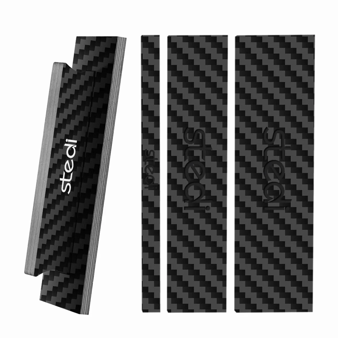Stedi Fiber Sanding Sticks 4 pezzi, Hobby Model Tools for Gundam, Scale Military Model, 3D Resin Parts, Wood