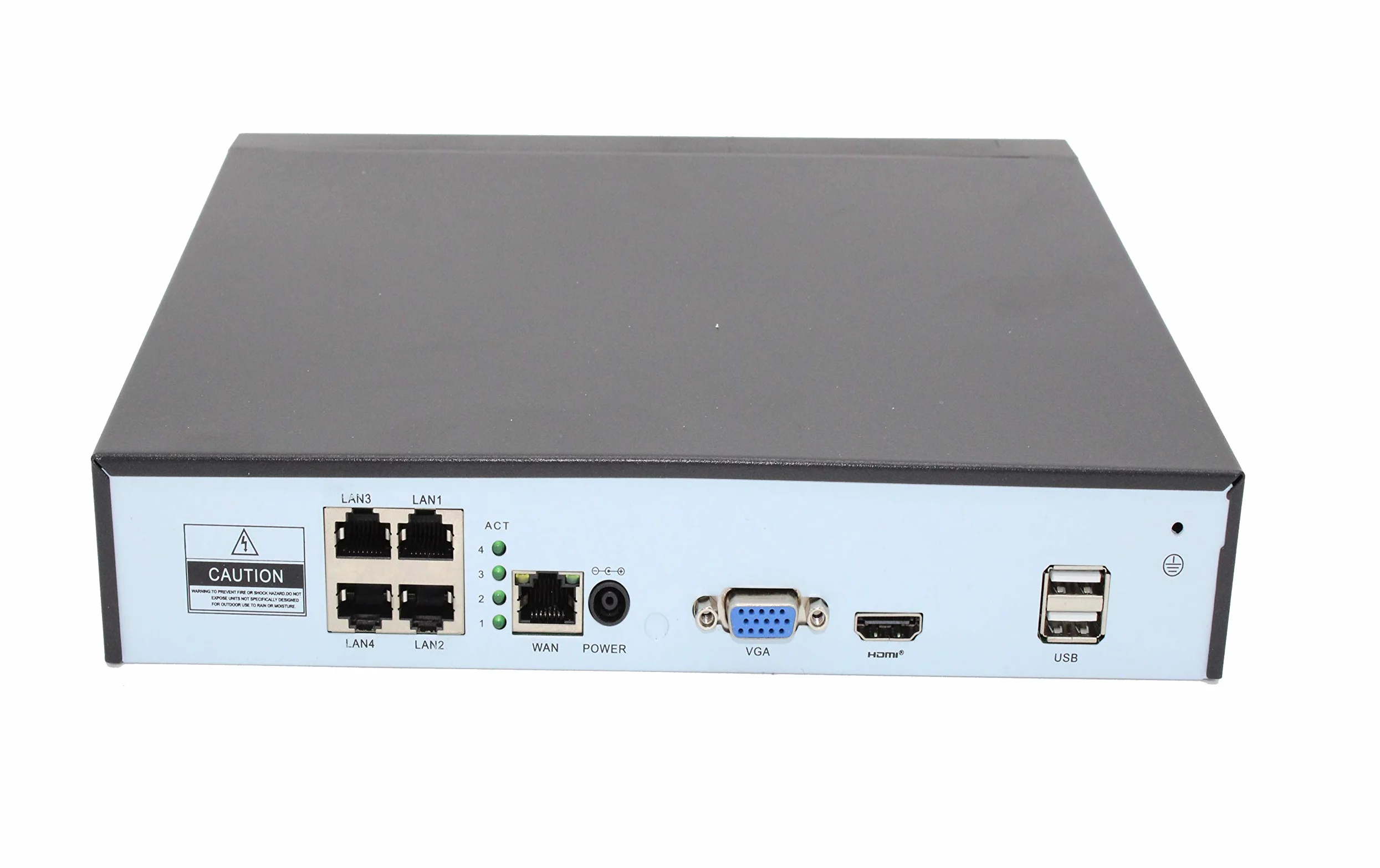 KIT VIDEOSORVEGLIANZA COMPLETO NVR POE 4 CANALI 4 TELECAMERE 2MPX IP NVR+4 TELECAMERE+CAVO DI ALIMENTAZIONE