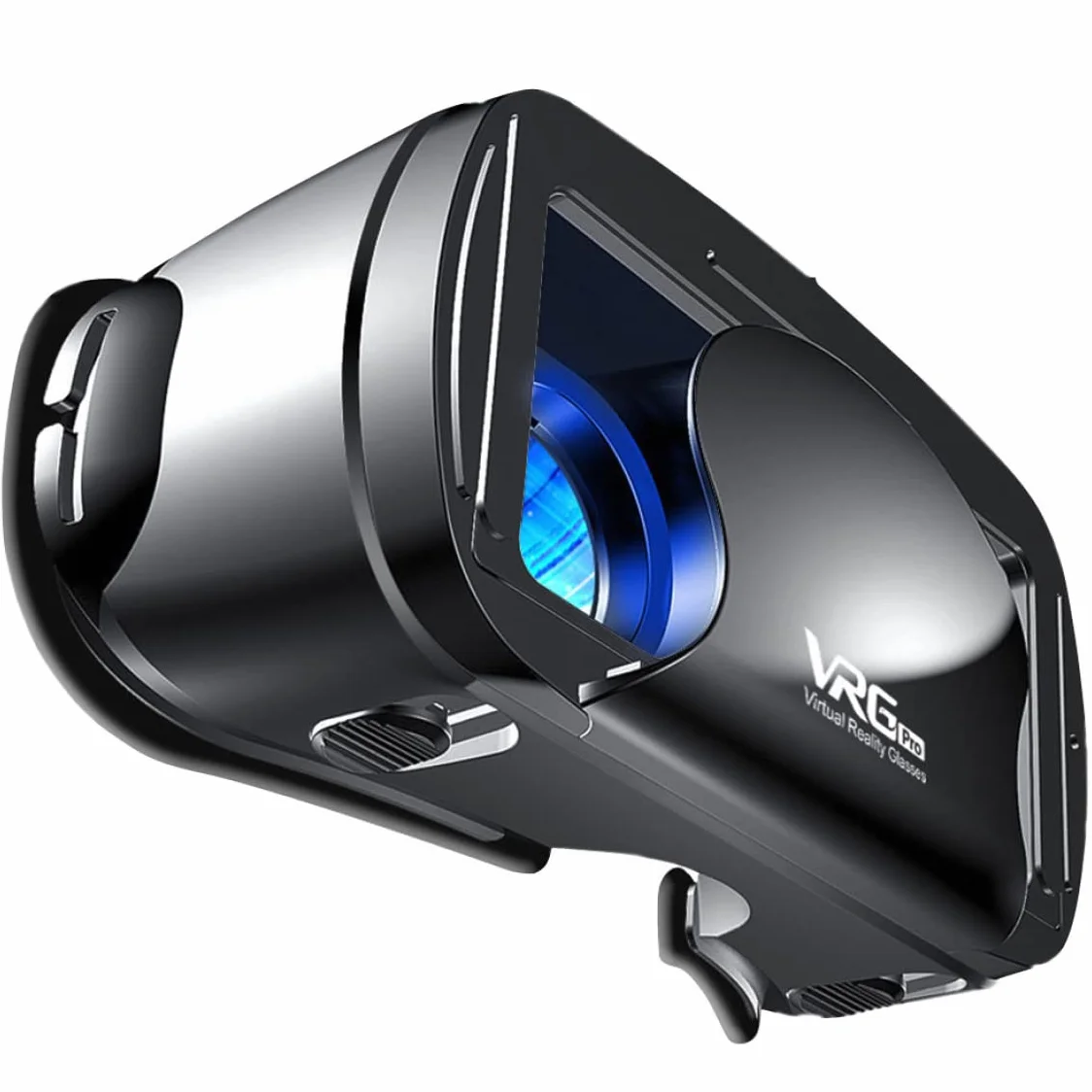 Occhiali per cuffie VR Schermo intero 3D Realtà virtuale grandangolare visiva VRG Pro per giochi di film per smartphone
