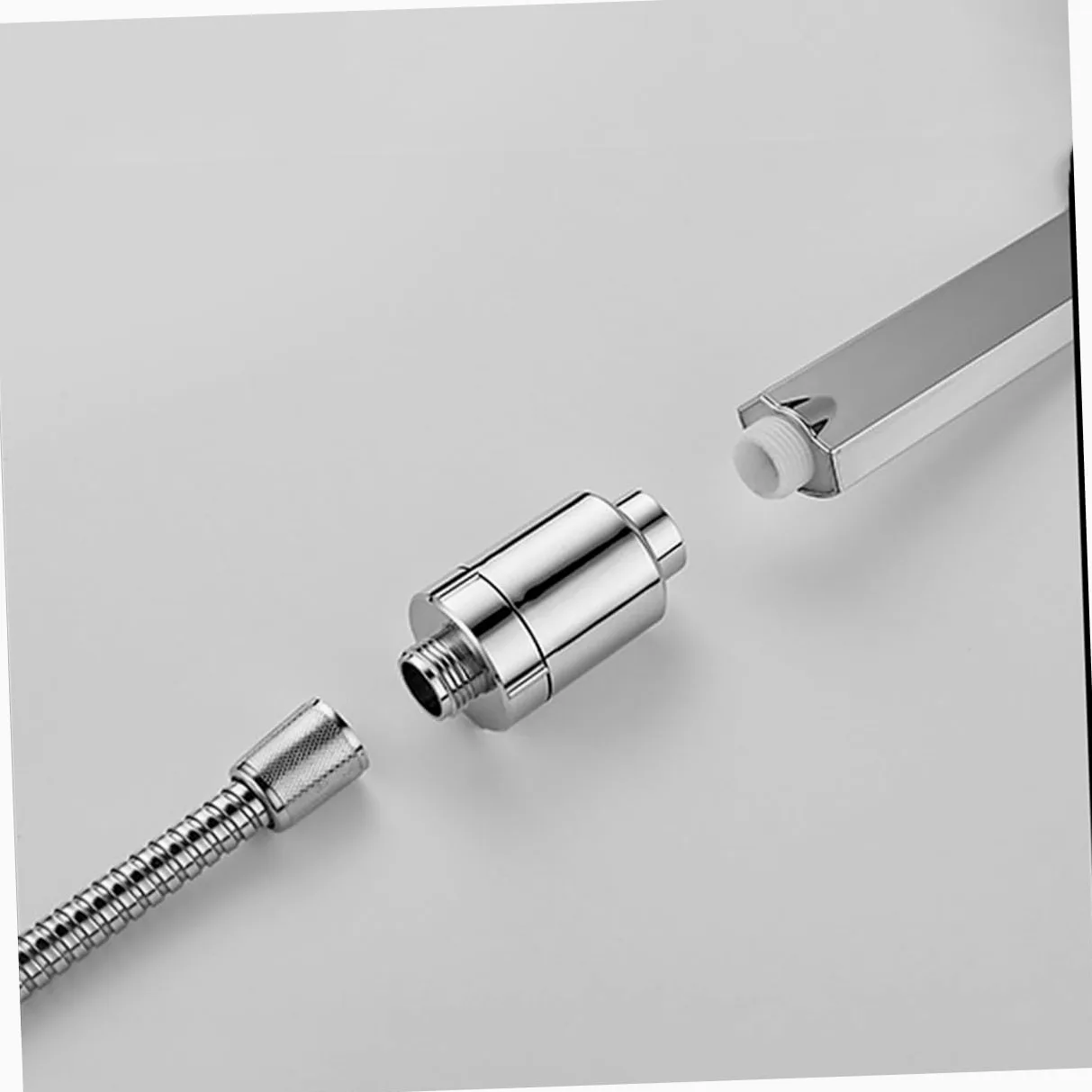 BESTonZON 3 Pz filtro ammorbidente per soffione sostituzione filtro acqua connettore braccio rimozione del Rubinetto